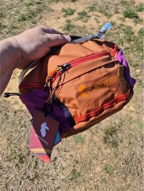 Cotopaxi Lagos 5L Hydration Hip Pack w/ 2 Liter Bladder Mezcal Foxglove NWT